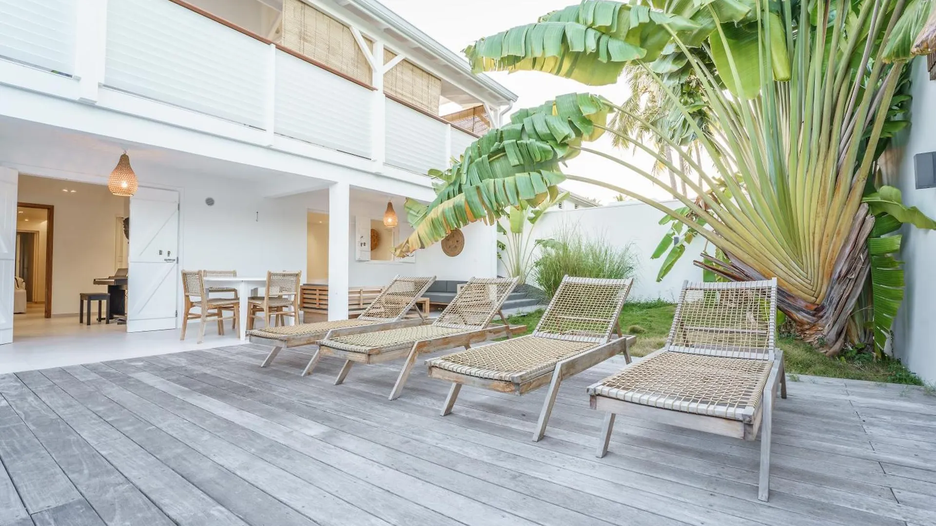 סן-פרנסואה Luxe Piscine Et Plage דירה